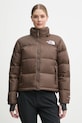 The North Face piumino 1996 Retro Nuptse foderato marrone NF0A3XEO1OI1