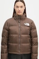 The North Face kurtka puchowa 1996 Retro Nuptse brązowy NF0A3XEO1OI1