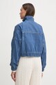 Одяг Бавовняна джинсова куртка adidas Originals IW5762 блакитний