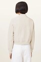 Kožená bunda AllSaints ORTEN BOMBER JACKET bílá W072LB