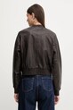 Одежда Кожаная куртка AllSaints ORTEN BOMBER JACKET W072LB красный