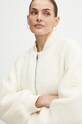 Флісова кофта BOSS бежевий 50524461