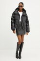 Пухова куртка з домішкою вовни BOSS 50524492 чорний AW24