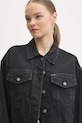 Τζιν μπουφάν Guess Jeans μαύρο W4BN56.D5E83