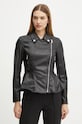 Куртка Guess без капюшона чорний W4BL3T.KCP70