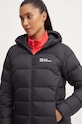 Jack Wolfskin kurtka sportowa puchowa Ather Down czarny A60330