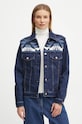 Одяг Джинсова куртка Guess W4BN71.D5GN5 темно-синій