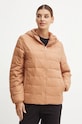 Roxy kurtka Wind Bliss Hooded pozostałe brązowy ERJJK03618