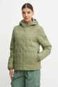 Roxy geaca Wind Bliss Hooded cu captuseala verde ERJJK03618