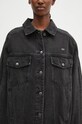 Džínová bunda adidas Originals Atlanta Denim Jacket černá IW3103
