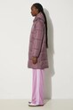 Куртка adidas Originals Long Puffer IW5857 фиолетовой AW24