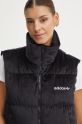 Pernati prsluk adidas Originals Velvet Vest crna JE7217