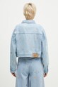Clothing adidas Originals denim jacket Femme Galore Denim Rhinestone Jacket JN3021 blue