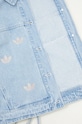 adidas Originals denim jacket Femme Galore Denim Rhinestone Jacket JN3021 blue