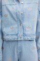 Τζιν μπουφάν adidas Originals Femme Galore Denim Rhinestone Jacket JN3021