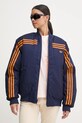 adidas Originals kurtka bomber dwustronna 70s Reversible Oversized Bomber Jacket JN7657 pomarańczowy AW24