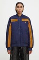 adidas Originals kurtka bomber dwustronna 70s Reversible Oversized Bomber Jacket JN7657 pomarańczowy AW24