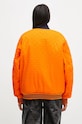 Яке бомбър с две лица adidas Originals 70s Reversible Oversized Bomber Jacket JN7657 оранжев