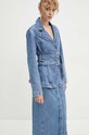 Stine Goya jacheta denim J001.2251 albastru