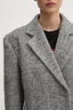 Παλτό από μείγμα μαλλιού HUGO 50523550 γκρί