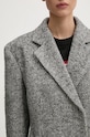 Παλτό από μείγμα μαλλιού HUGO 50523550 γκρί