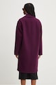Ρούχα Παλτό από μείγμα μαλλιού HUGO 50534328 μωβ