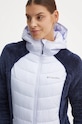 Columbia kurtka sportowa Powder Lite Sherpa Hybrid fioletowy 2089521