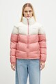 Куртка Columbia Puffect Colorblock без капюшона рожевий 2088481