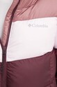 Bunda Columbia Puffect Colorblock 2088481 burgundské