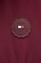 Páperová bunda Tommy Hilfiger WW0WW42743 burgundské