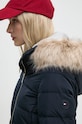 Μπουφάν με επένδυση από πούπουλα Tommy Hilfiger σκούρο μπλε WW0WW43234