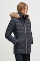 Péřová bunda Tommy Hilfiger WW0WW42741 námořnická modř NC24