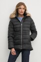 Pernata jakna Tommy Hilfiger Planet friendly crna WW0WW42741