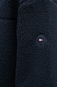 Fleecová mikina Tommy Hilfiger WW0WW43223 námořnická modř