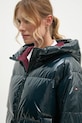 Péřová bunda Tommy Hilfiger zelená WW0WW43523
