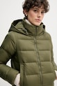 Пухено яке Tommy Hilfiger зелен WW0WW43581