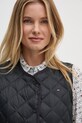 Tommy Hilfiger bezrękawnik puchowy czarny WW0WW43214