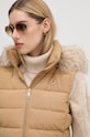 Tommy Hilfiger gilet in piuma marrone WW0WW43634