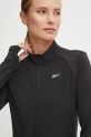 Pulover za tek Reebok Running Warming črna 100205581