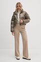 Bunda Calvin Klein Jeans J20J224124 šedá AW24