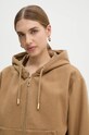 MICHAEL Michael Kors geaca de lana bej MF420FKBQA