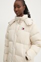 Пухова куртка Tommy Jeans бежевий DW0DW18860