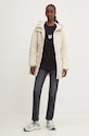 Tommy Jeans kurtka DW0DW18866 beżowy AW24