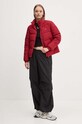Μπουφάν Tommy Jeans DW0DW18827 μπορντό AW24