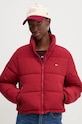 Bunda Tommy Jeans burgundské DW0DW18828