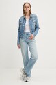 Džínová bunda Tommy Jeans DW0DW19675 modrá AW24
