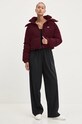 Tommy Jeans geaca DW0DW19687 burgundia AW24