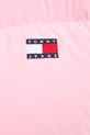 Μπουφάν με επένδυση από πούπουλα Tommy Jeans DW0DW20390 ροζ