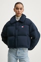 Μπουφάν με επένδυση από πούπουλα Tommy Jeans DW0DW20390 σκούρο μπλε AW24