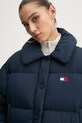 Μπουφάν με επένδυση από πούπουλα Tommy Jeans σκούρο μπλε DW0DW20390